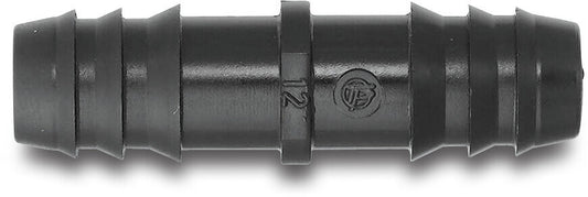 Tavlit Kupplung PP 16 mm Tülle 8bar Schwarz