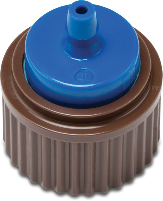 Hunter HEB Tropfer 1/2" Innengewinde 15ltr/h Hellbraun