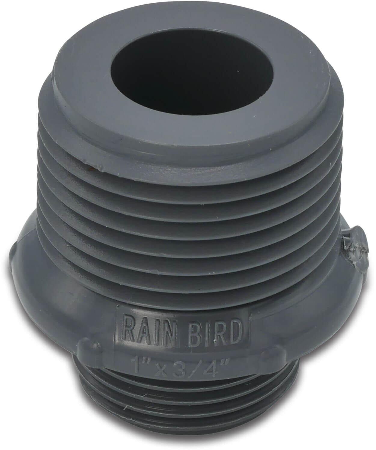 Rain Bird RB1282-131 Verschraubung PVC 1" x 3/4" Außengewinde 10bar Grau (VE: 5 St.)