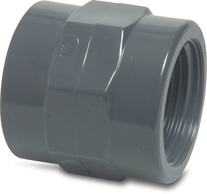 Profec Gewindemuffe PVC-U Innengewinde 10bar Grau