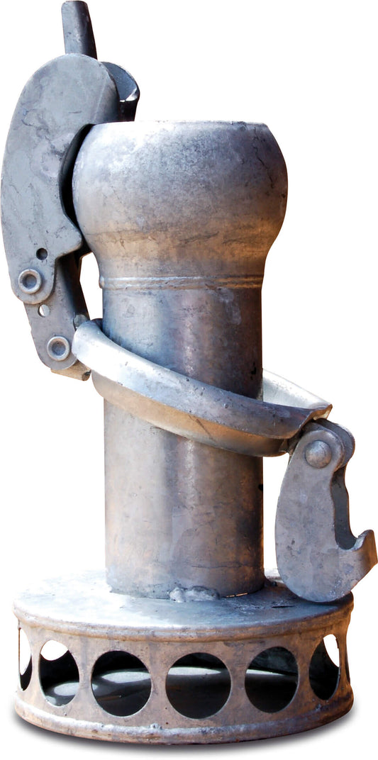 Filterkorb Stahl Verzinkt 108 mm M-Teil Bauer