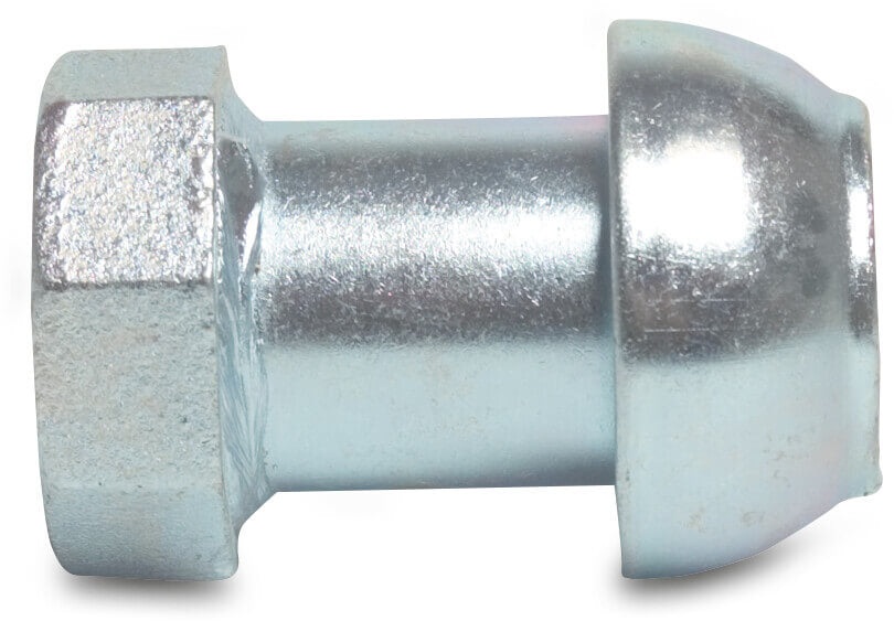 Schnellkupplung Stahl Verzinkt 50 mm x 2" V-Teil Kardan x Innengewinde Typ Kardan