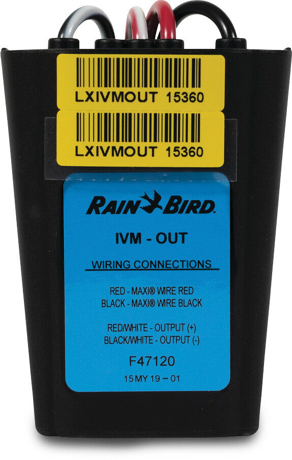 Rain Bird for third party valves or devices type LXIVMOUT 2-Leiter-Ausgabegerät Kunststoff Schwarz