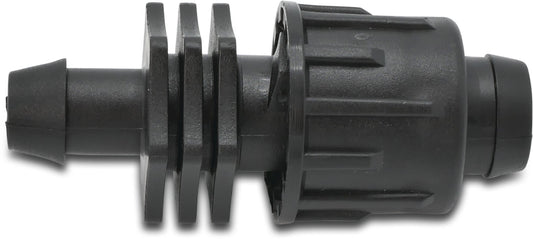 Abzweig PP Einsteck x Tape 6bar Schwarz