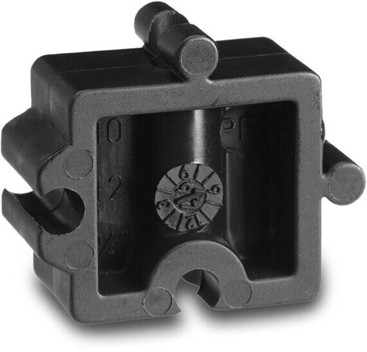VDL Distanzstück PP 10 mm Schwarz Typ D
