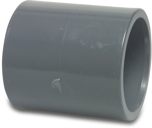 Profec Muffe PVC-U Klebemuffe 16bar Grau KIWA