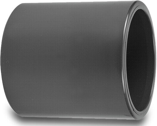 VDL Muffe PVC-U Klebemuffe 16bar Grau KIWA