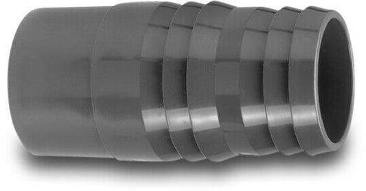 VDL Schlauchtülle PVC-U Klebestutzen x Schlauchtülle Grau