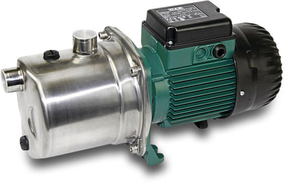 DAB JETINOX 132 T Kreiselpumpe Edelstahl 304 1" Innengewinde 8bar 4,7A 400VAC Grün selbstansaugend