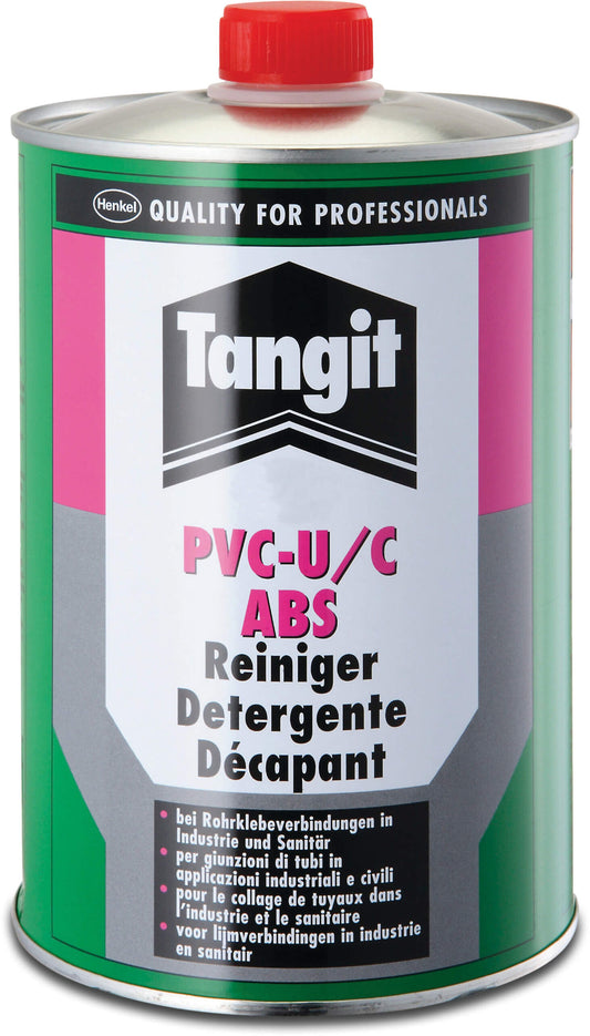 Tangit Reiniger 0,125ltr Typ PVC-U/C ABS Label EN/DE/NL/FR