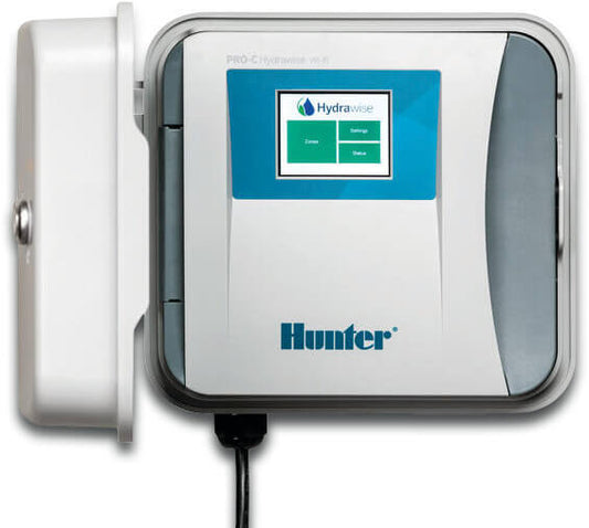 Hunter HPC-401e Steuergerät Kunststoff 24VAC Weiß/Blau 4 Stationen