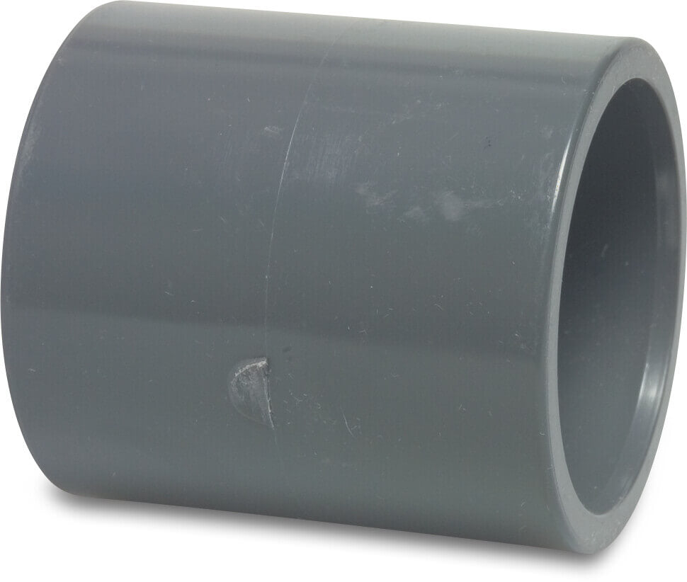 Profec Übergangsadapter PVC-U Klebemuffe x Imperial Klebemuffe 16bar Grau