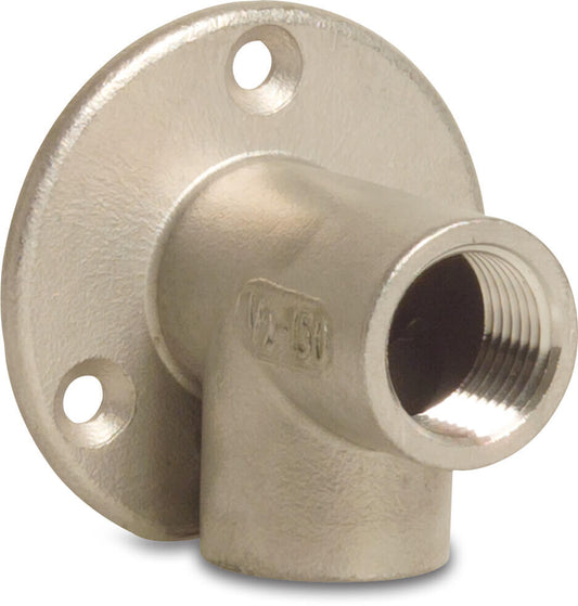 Profec Nr. 471 Wandwinkel 90° Edelstahl 304 1/2" Innengewinde 50bar