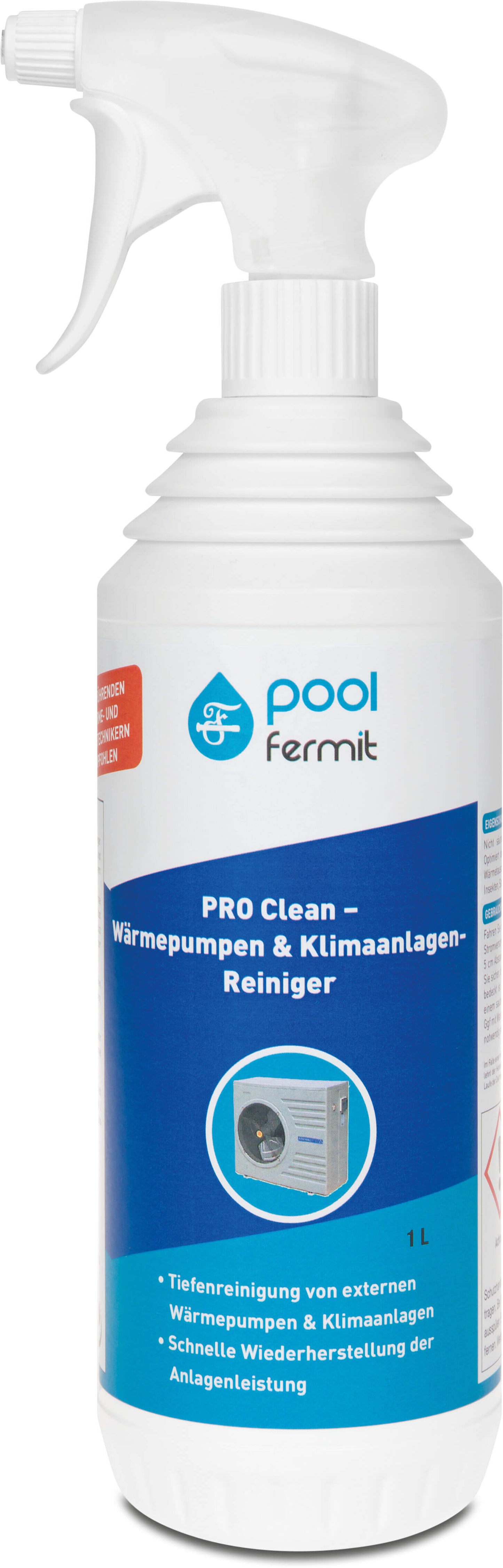 Reiniger für Wärmepumpen 1ltr Typ PRO Clean