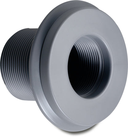 Hayward Einlassarmatur ABS 50 mm x 2" Klebemuffe x Außengewinde Folienbecken