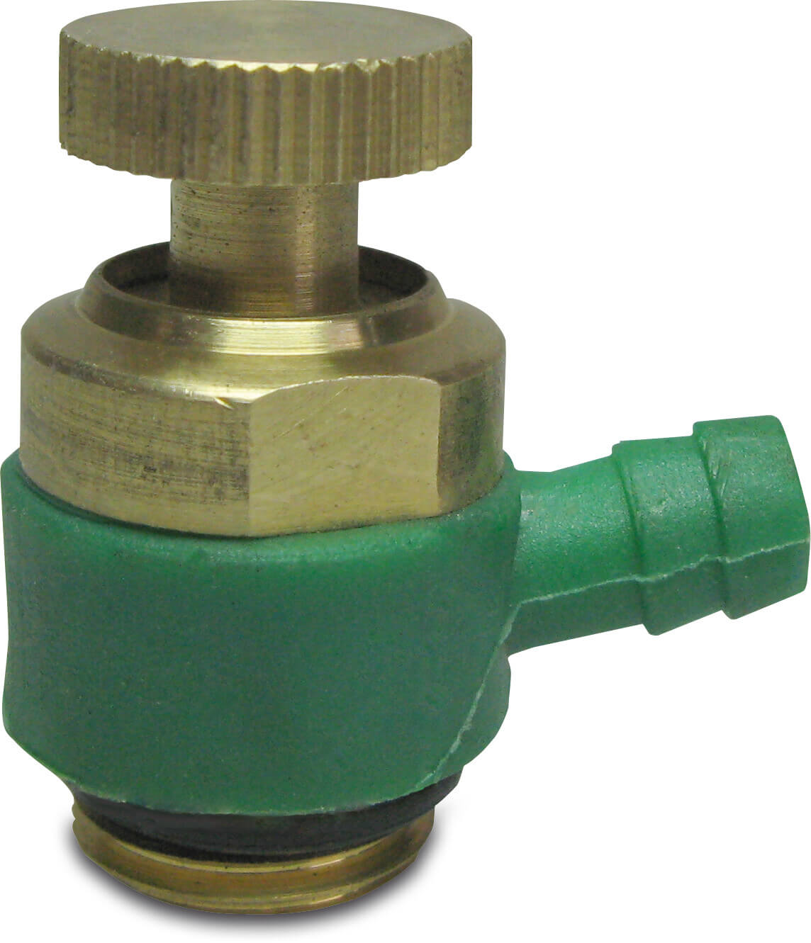 Entleerungsventil Messing 1/4" Außengewinde x Schlauchtülle (VE: 5 St.)