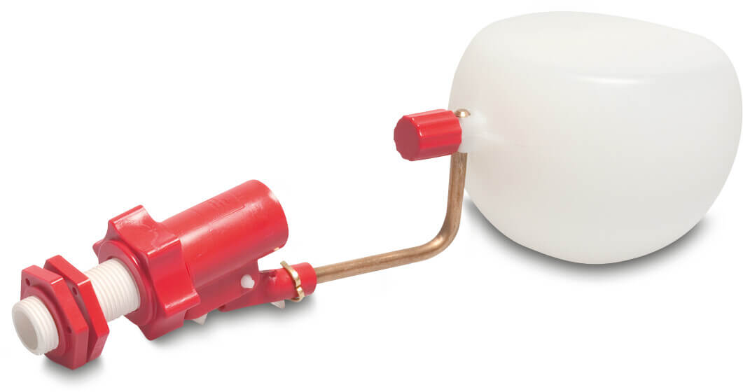 Schwimmerventil Kunststoff 1/2" Außengewinde 3bar