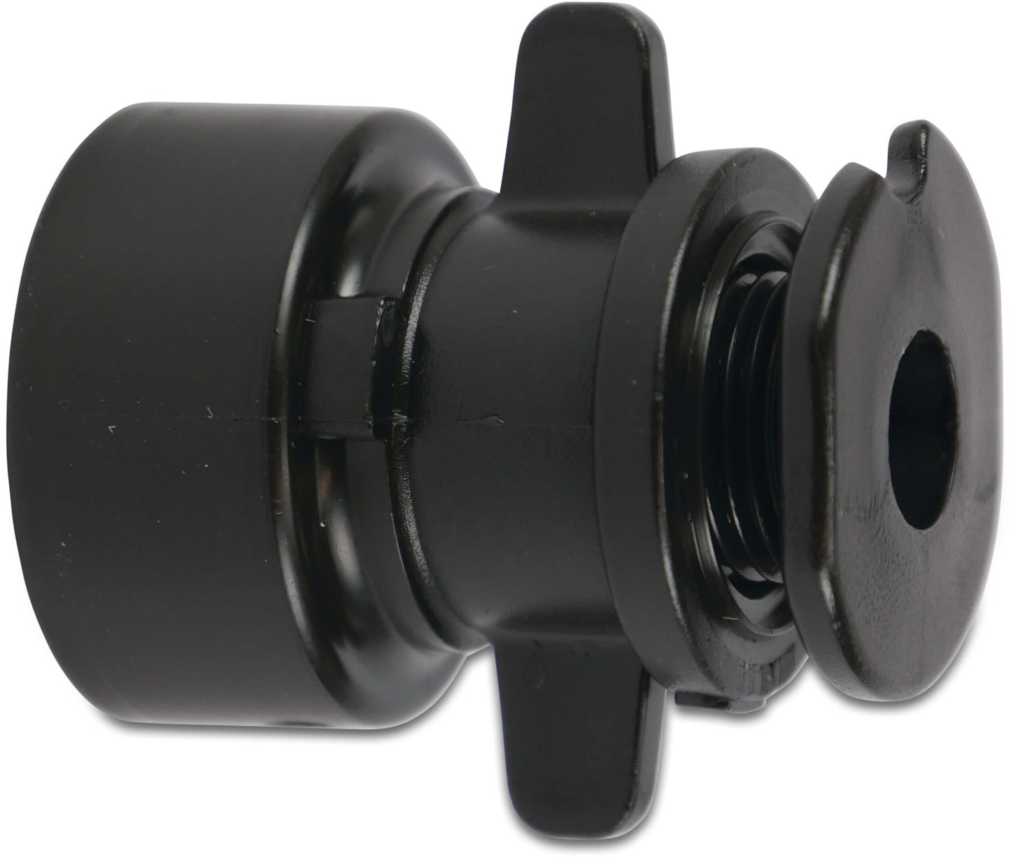Adapter Flachschlauch PP 1/2" Innengewinde 6bar Schwarz