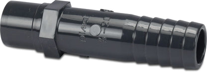 Profec Schlauchtülle PVC-U 20 mm Stutzen x Schlauchtülle 10bar Grau