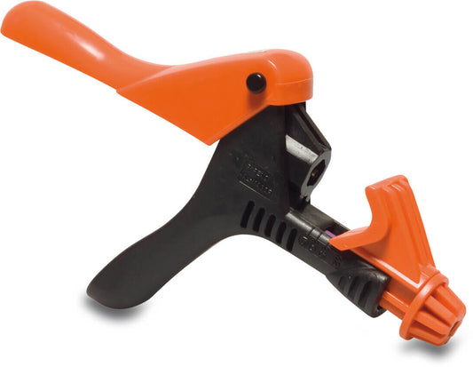 Lochstecher Kunststoff 2,5 mm Orange/Schwarz für PE