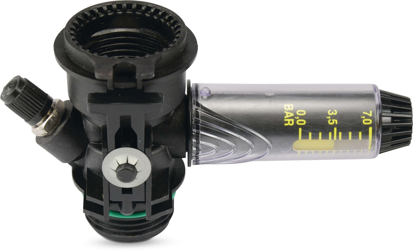 Rain Bird PRS-Dial Druckregulierer glasfaserverstärktes Nylon 1" Außengewinde 6,9bar Schwarz
