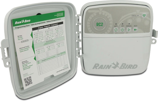 Rain Bird RC2 Wi-Fi kompatibel Steuergerät 24VAC Weiß 8 Stationen