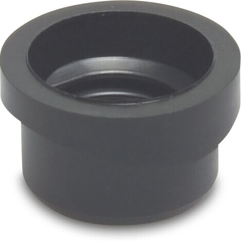 VDL Adapter Gummi 3/8WW Innengewinde Schwarz (VE: 250 St.)