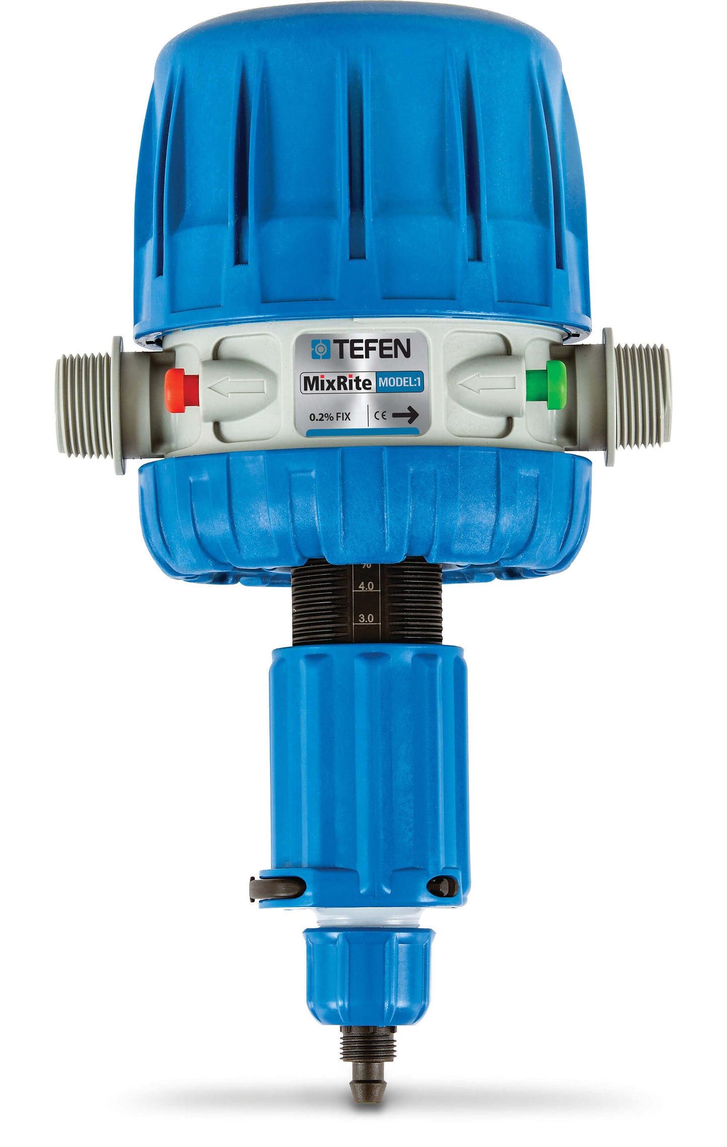 Tefen MixRite TF1 Fixed Dosierpumpe 3/4" x 8 mm x 3/4" Außengewinde x Schlauchtülle x Außengewinde