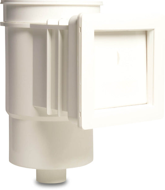 Flotide Standard Skimmer 1 1/2" Innengewinde Weiß rechteckig