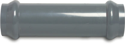 Reparaturmuffe PVC-U Steckmuffe 10bar Grau