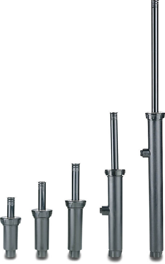 Rain Bird RD 1804-SAM-PRS 2,1 bar Regner Basis Kunststoff 1/2" x 5/8" Innengewinde x UNC Außengewinde 10cm Schwarz
