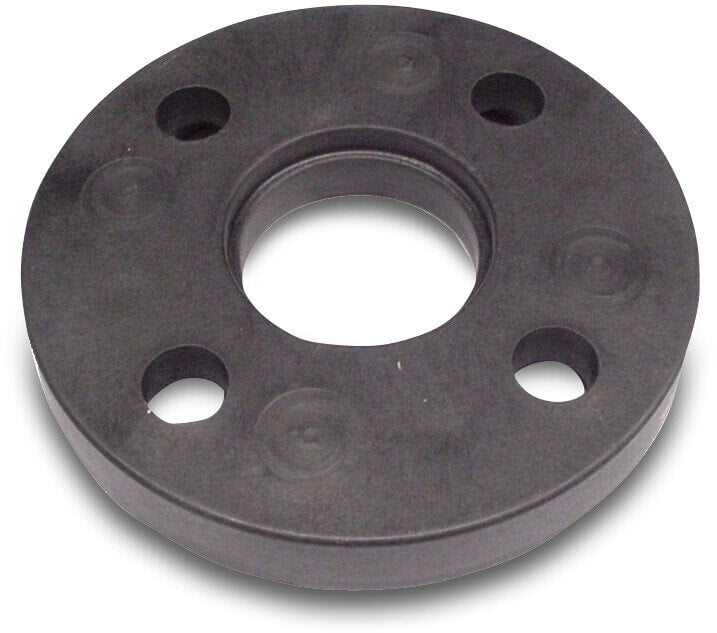 Losflansch PP/Stahl PP 90 mm SDR11 16bar DN80 Schwarz PN10/16