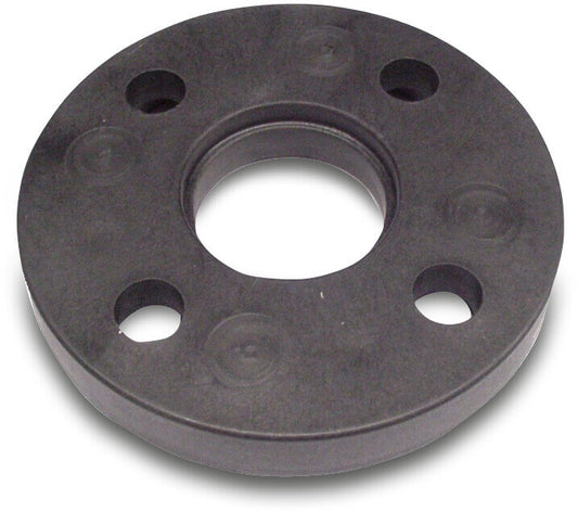 Losflansch PP/Stahl PP 90 mm SDR11 16bar DN80 Schwarz PN10/16