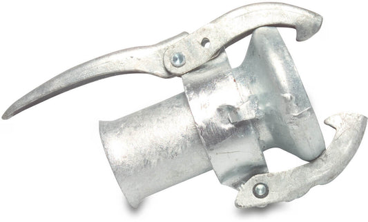 Schnellkupplung Stahl Verzinkt 50 mm x 37 mm M-Teil Kardan x Muffe Typ Kardan