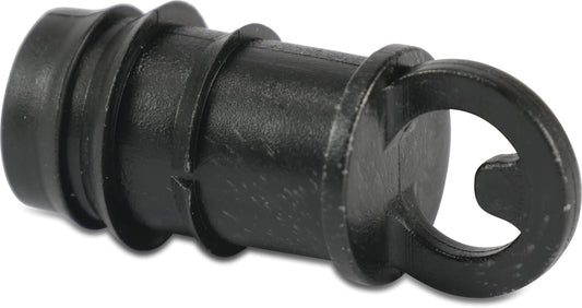 Stopfen POM 16 mm Tülle 4bar Schwarz