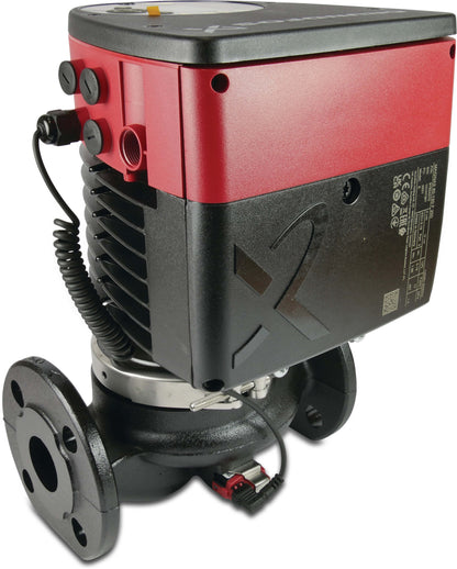 Grundfos Umwälzpumpe mit variabler Drehzahl Gusseisen Außengewinde 10bar 0.61A 230VAC Schwarz/Rot WRAS